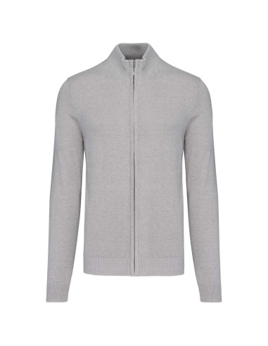 KAR-K961-MEN'S FULL ZIP CARDIGAN