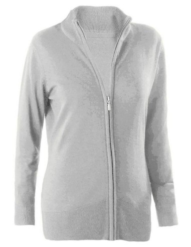 KAR-K962-LADIES' FULL ZIP CARDIGAN