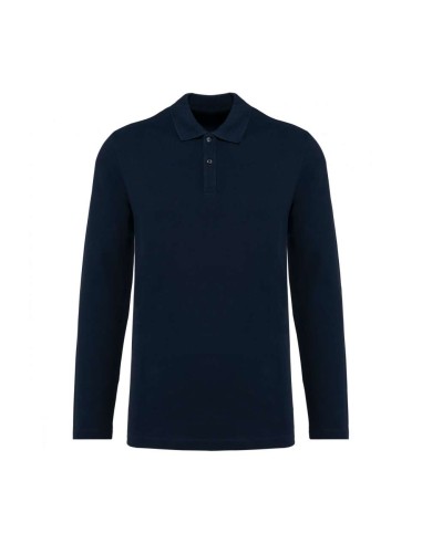 KAR-PK202-MEN'S LONG-SLEEVED SUPIMA® POLO SHIRT