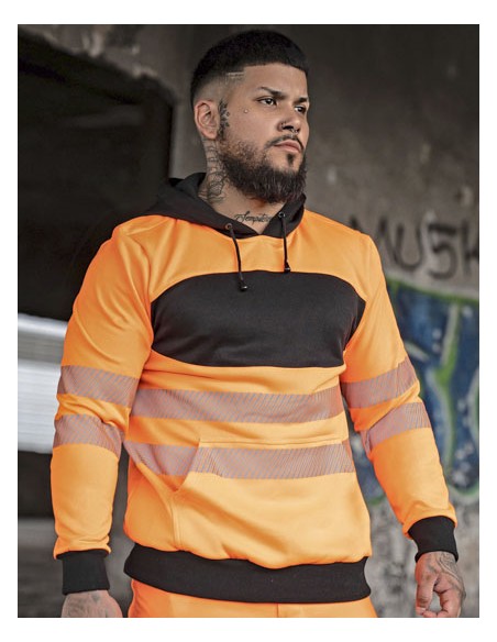 KOR-EOSHO-EOS Hi-Vis Workwear Hoody With Printing Area