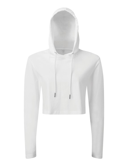 T-TR088-T-shirt à capuche crop TriDri® pour femme