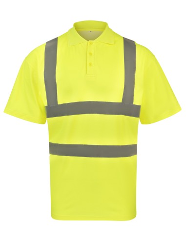 KOR-KXPCPOLO-High-End Polycotton Hi-Vis Polo Shirt Cambridge