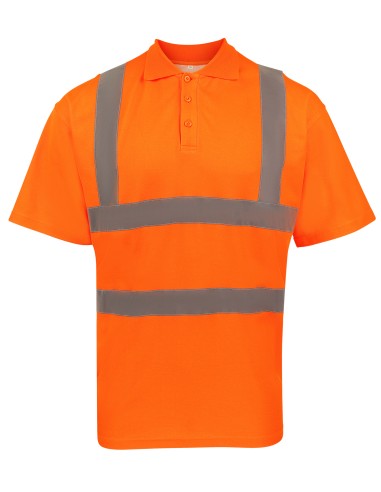 KOR-KXPCPOLO-High-End Polycotton Hi-Vis Polo Shirt Cambridge