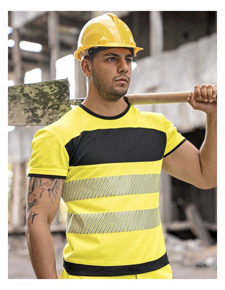 KOR-EOST-EOS Hi-Vis Workwear T-Shirt With Printing Area