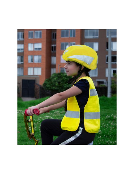 KOR-FH100G-Bicycle-Helmet Cover Maastricht