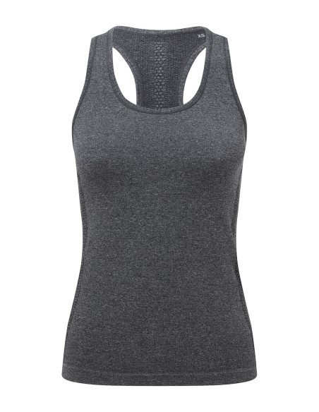 T-TR209-TriDri® Débardeur multisports « coupe 3D » sans couture Sculpt pour femme