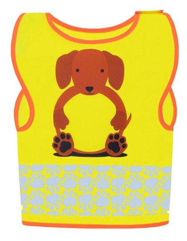 KOR-FUN-Children's Safety Vest Funtastic Wildlife CO² Neutral
