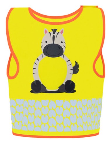KOR-FUN-Children's Safety Vest Funtastic Wildlife CO² Neutral