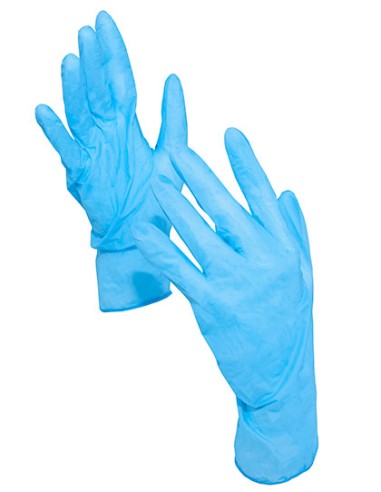 KOR-HSEN-Disposable Nitrile Gloves Kars (Pack of 100)