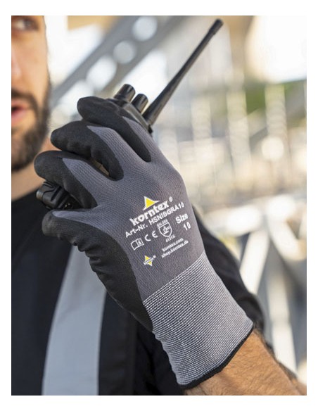 KOR-HSNIS-Elastic Nitrile Foam Gloves Izmir