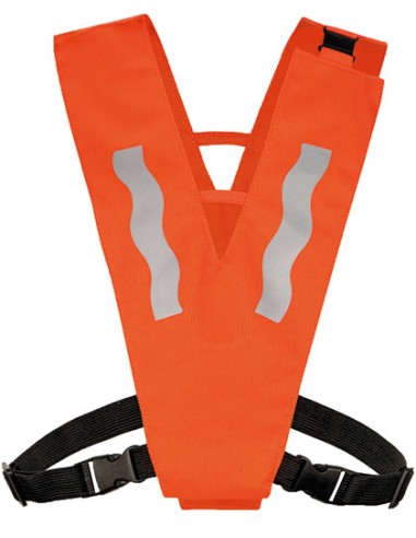 KOR-KTNP100-Kids Hi-Vis Safety Collar Haiti With Safety Clasp