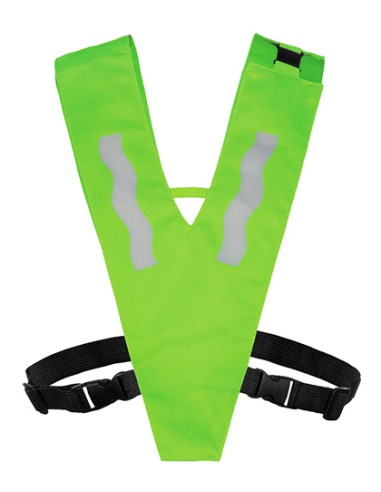 KOR-KTNP100-Kids Hi-Vis Safety Collar Haiti With Safety Clasp