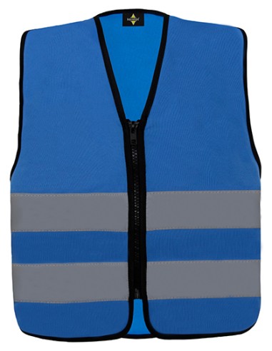 KOR-KWRX-Kids Hi-Vis Safety Vest With Front Zipper Aalborg