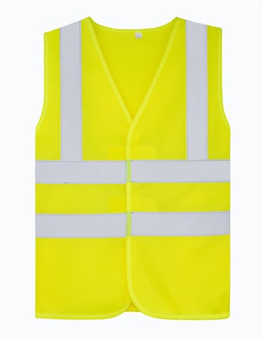KOR-KWVR-Childrens Safety Vest Esbjerg - 4 Reflective Stripes