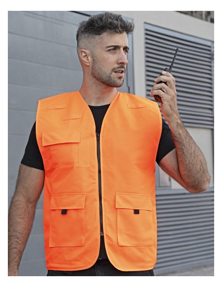 KOR-KXAMF-Padded Multifunctional Work Vest Kiel CO² Neutral