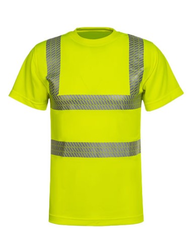 KOR-KXBRS-Hi-Vis Broken Reflective Premium T-Shirt Alhambra