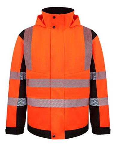 KOR-KXBRSSHRJ-Premium Printable Hi-Vis Softshell Safety Jacket Copenhagen
