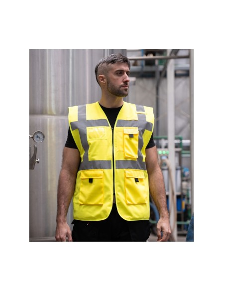 KOR-KXCMFP-Padded Comfort Executive Safety Vest Wismar CO² Neutral