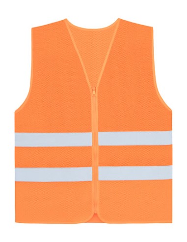 KOR-KXCMZ-Comfort Mesh Safety Vest Rhodes CO² Neutral