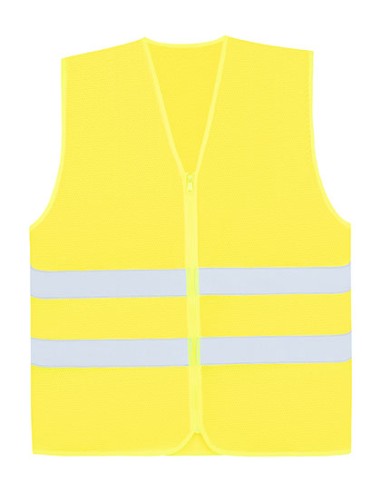 KOR-KXCMZ-Comfort Mesh Safety Vest Rhodes CO² Neutral