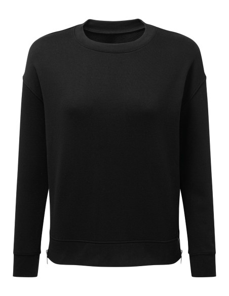 T-TR600-Sweat femme TriDri® décontracté et zippé