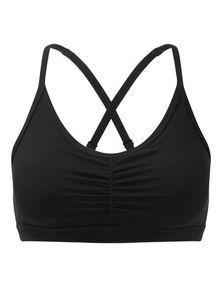 T-TR923-Soutien-gorge sport TriDri® froncé (impact moyen)