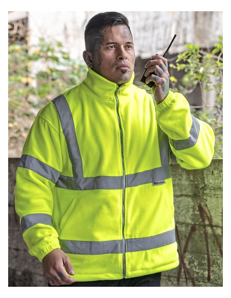 KOR-KXFJ-Hi-Vis Safety Fleece-Jacket Bergen