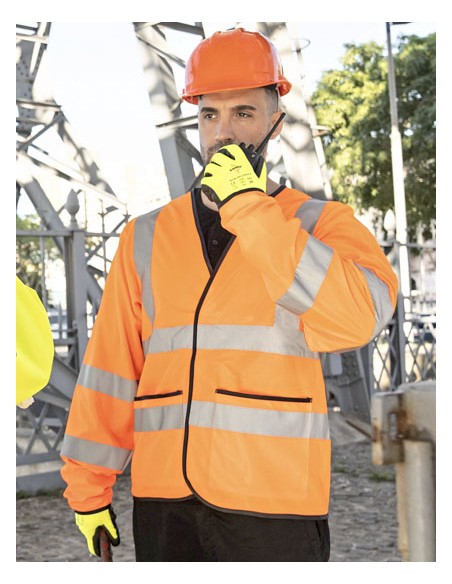 KOR-KXLWJ-Hi-Vis Lightweight Safety Jacket Andorra