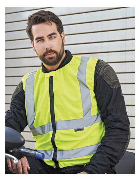 KOR-KXMOTOG-Hi-Vis Biker Safety Vest Schleiz