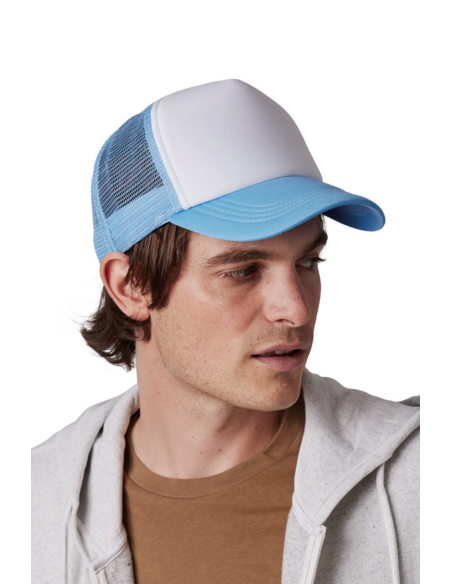 KUP-KP111-TRUCKER MESH CAP - 5 PANELS
