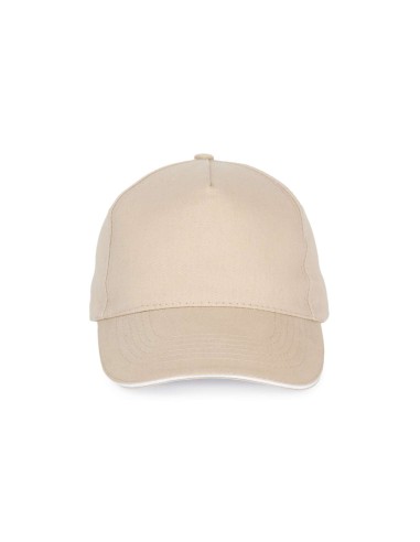 KUP-KP124-SANDWICH PEAK CAP - 5 PANELS