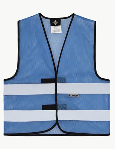KOR-KXQ-Hi-Vis Mesh Safety Vest Thessaloniki