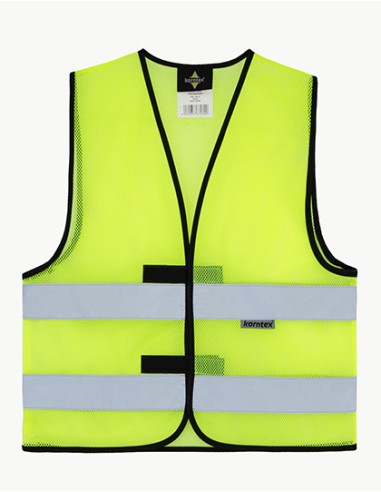 KOR-KXQ-Hi-Vis Mesh Safety Vest Thessaloniki