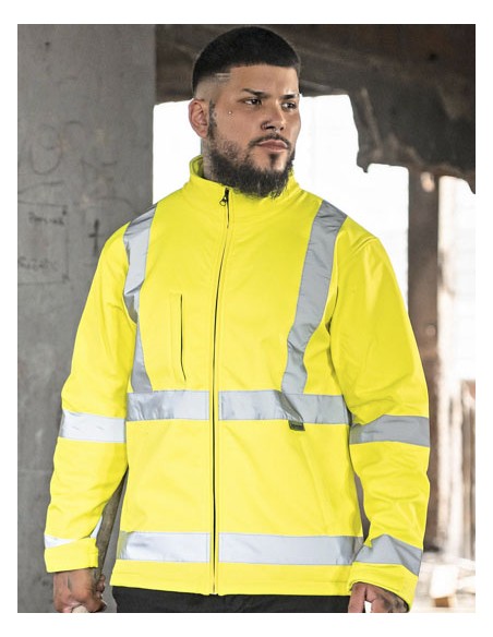 KOR-KXSSHJ-Hi-Vis Safety Softshell Jacket Turku