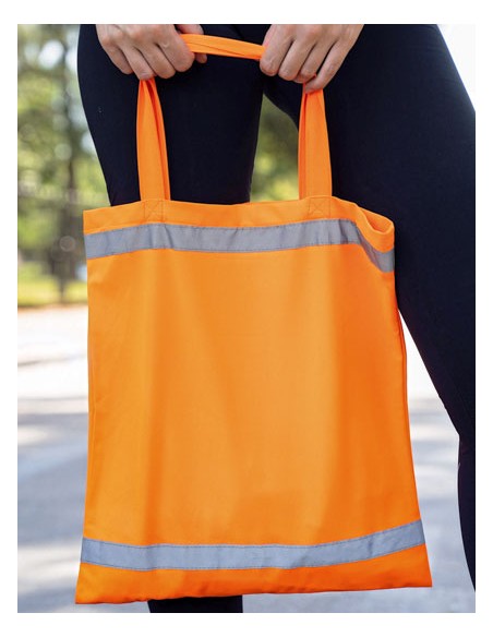 KOR-KXT..LH-Warnsac® Reflective Shopping Bag With Long Handles