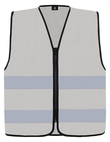 KOR-RX217-Hi-Vis Safety Vest Cologne With Front Zipper