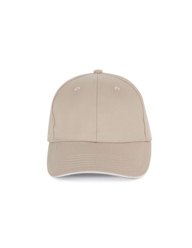 KUP-KP153-SANDWICH PEAK CAP - 6 PANELS