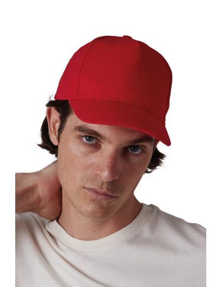 KUP-KP162-HEAVY COTTON CAP - 5 PANELS