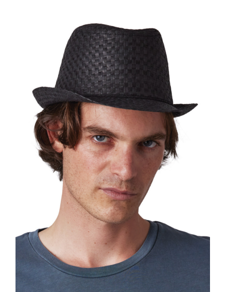 KUP-KP612-RETRO PANAMA - STYLE STRAW HAT