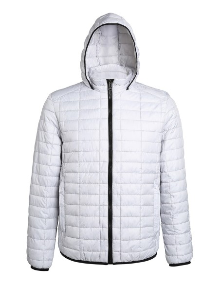 2-TS023-Veste à capuche Honeycomb homme