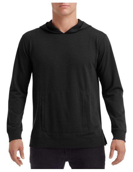A-AN73500-UNISEX LIGHT TERRY HOOD