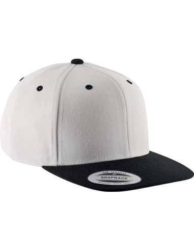 KUP-KP910-FLAT PEAK CAP - 6 PANELS