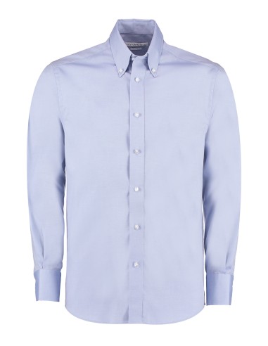 KUS-KK188-Chemise Oxford de première qualité à manches longues slim