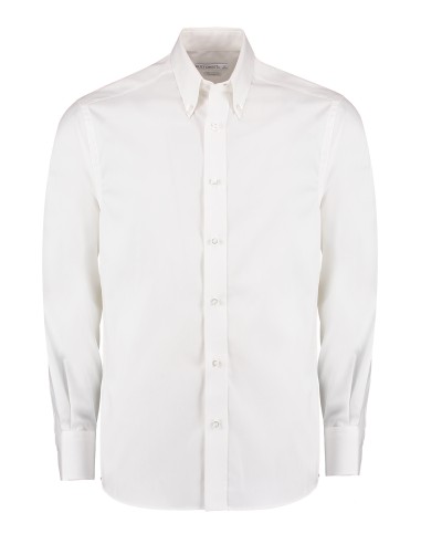 KUS-KK188-Chemise Oxford de première qualité à manches longues slim
