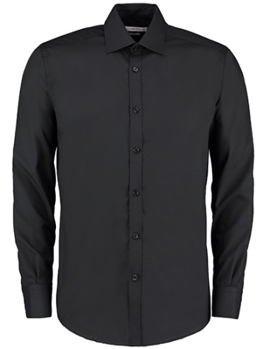 KUS-KK192-Mens Slim Fit Business Shirt Long Sleeve