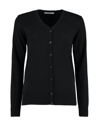 KUS-KK354-Cardigan col V manches longues Arundel Femme