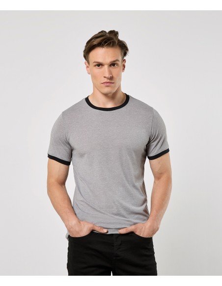 KUS-KK508-Fashion Fit Ringer Tee