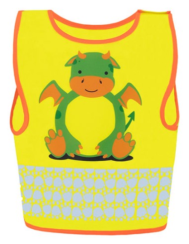 KOR-FUN-Children's Safety Vest Funtastic Wildlife CO² Neutral