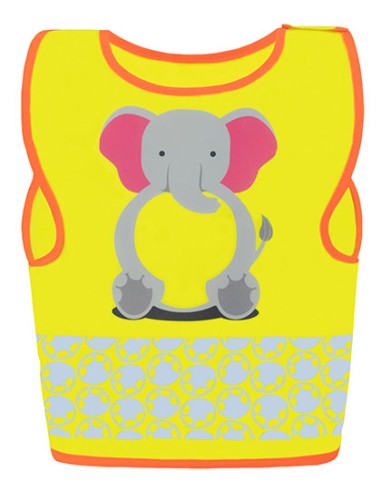 KOR-FUN-Children's Safety Vest Funtastic Wildlife CO² Neutral