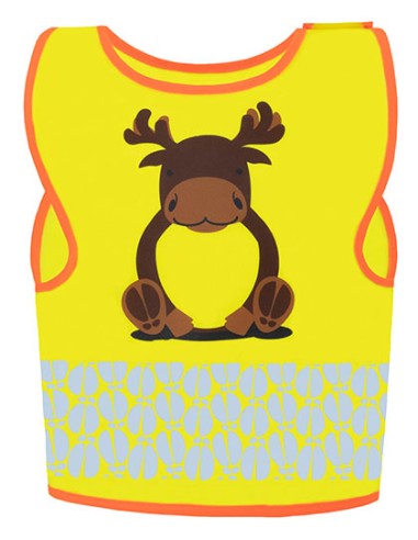 KOR-FUN-Children's Safety Vest Funtastic Wildlife CO² Neutral